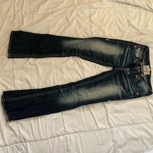 Vintage lucky jeans dark wash size 8 or 26l